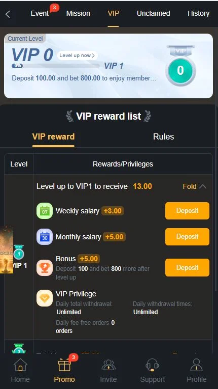 m999 rewards
